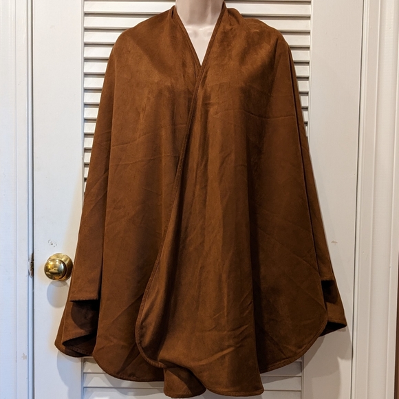 Adrienne Landau Vintage Cape Poncho - Picture 1 of 8